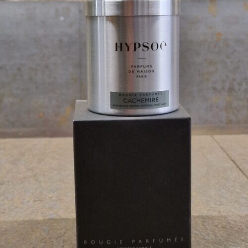 Bougie parfumée dans sa boîte métal -  Cachemire