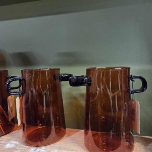 AZA vase en verre souflé